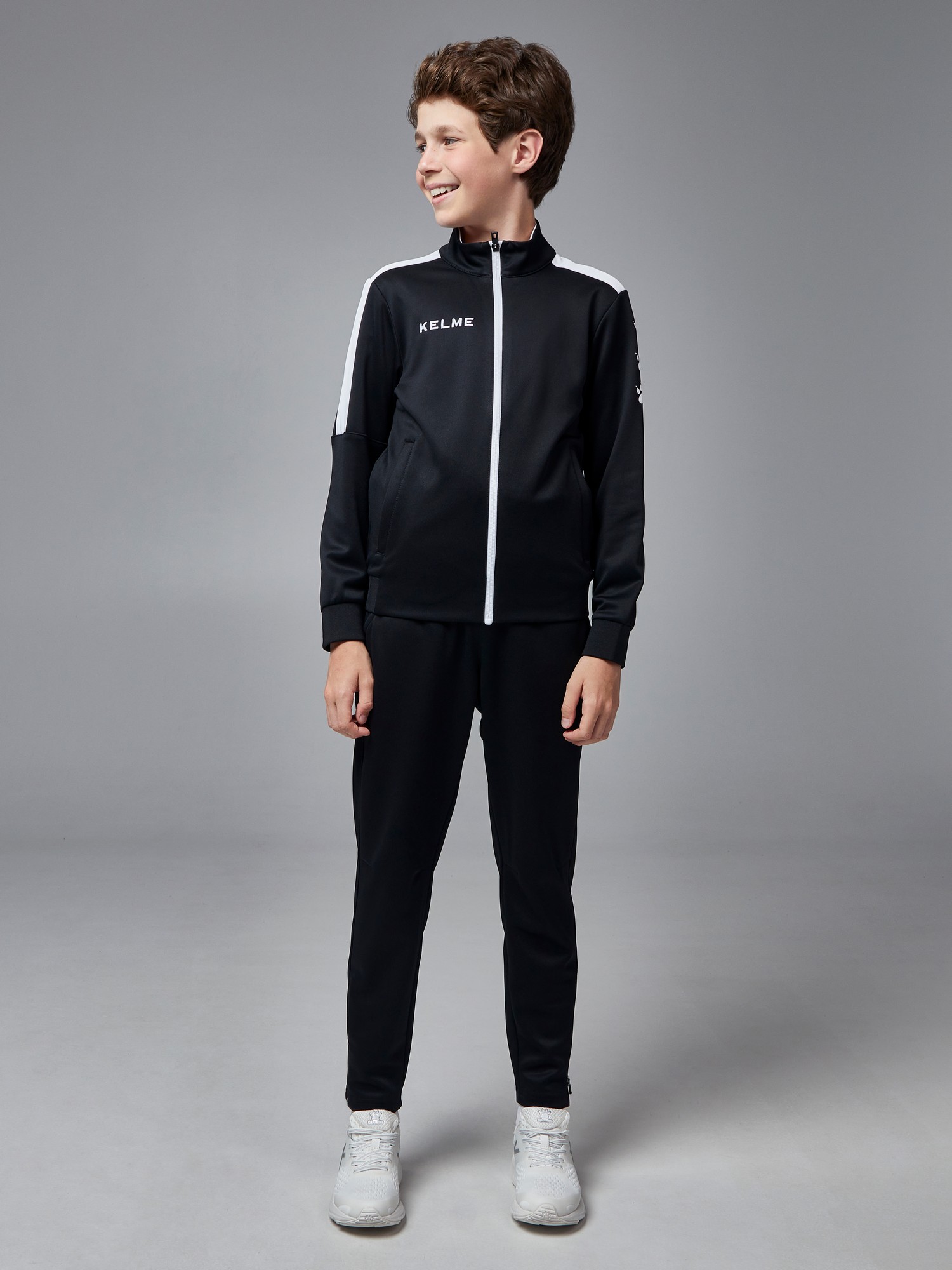 Детский спортивный костюм KELME Tracksuit Black