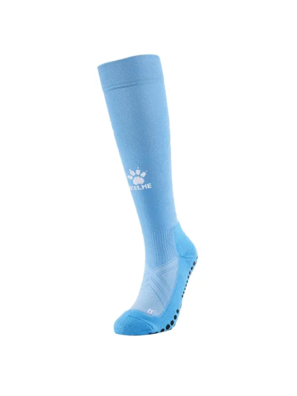 Гетры KELME Long Silicone Football Socks Light Blue