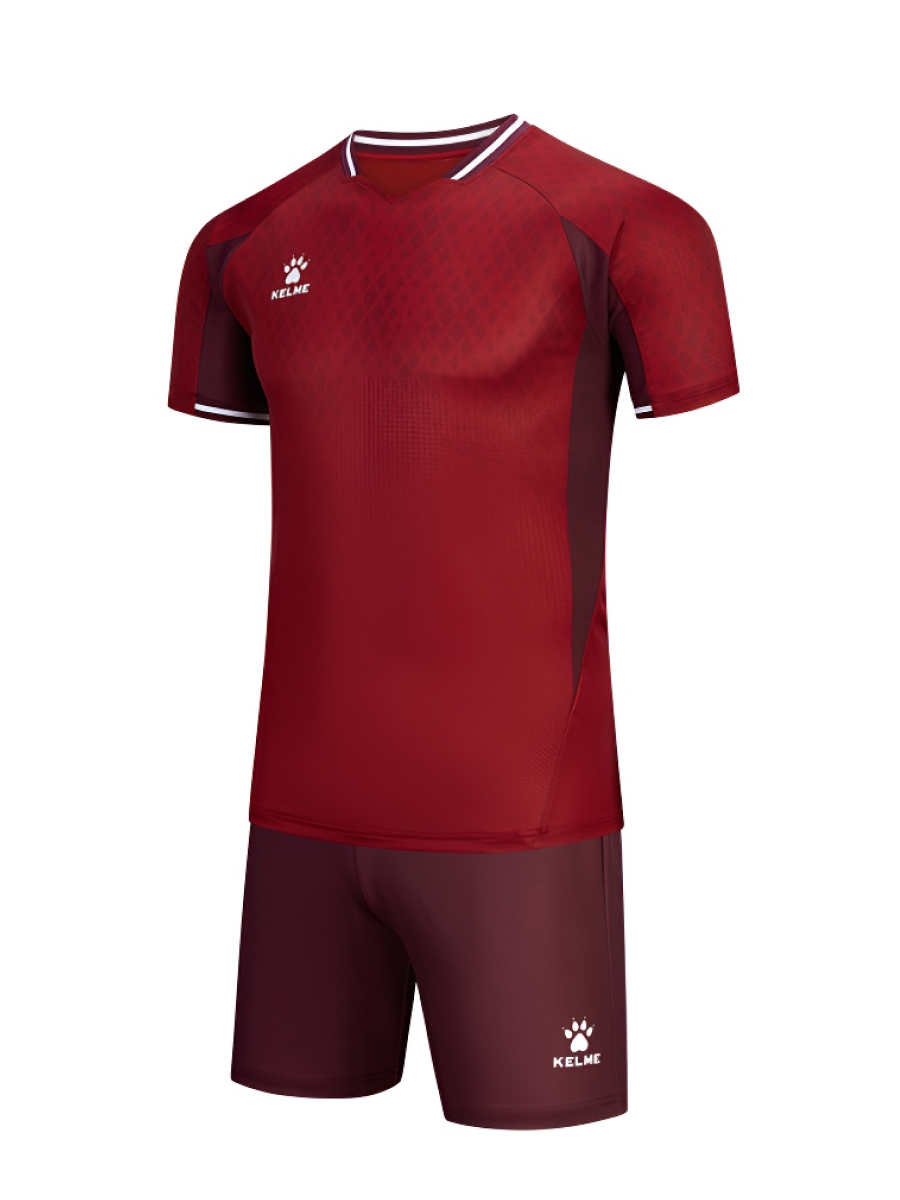 Футбольная форма KELME Football Uniform Set Burgundy