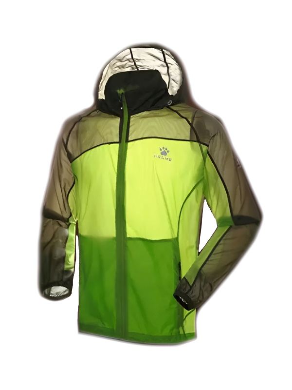 Ветровка KELME Men's Skin Trench Coat Green