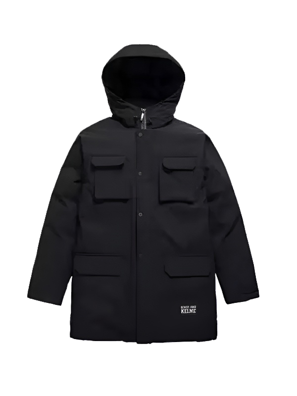 Пуховик KELME Short Down Jacket Black