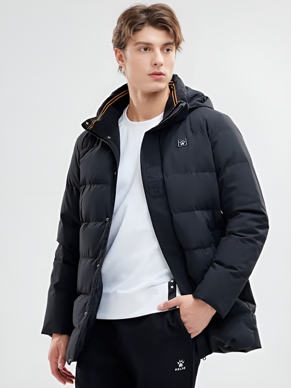 Пуховик KELME Medium Down Jacket Black