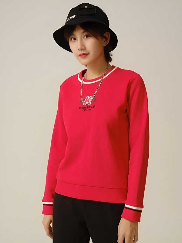 Свитшот KELME Round Neck Sweater Red