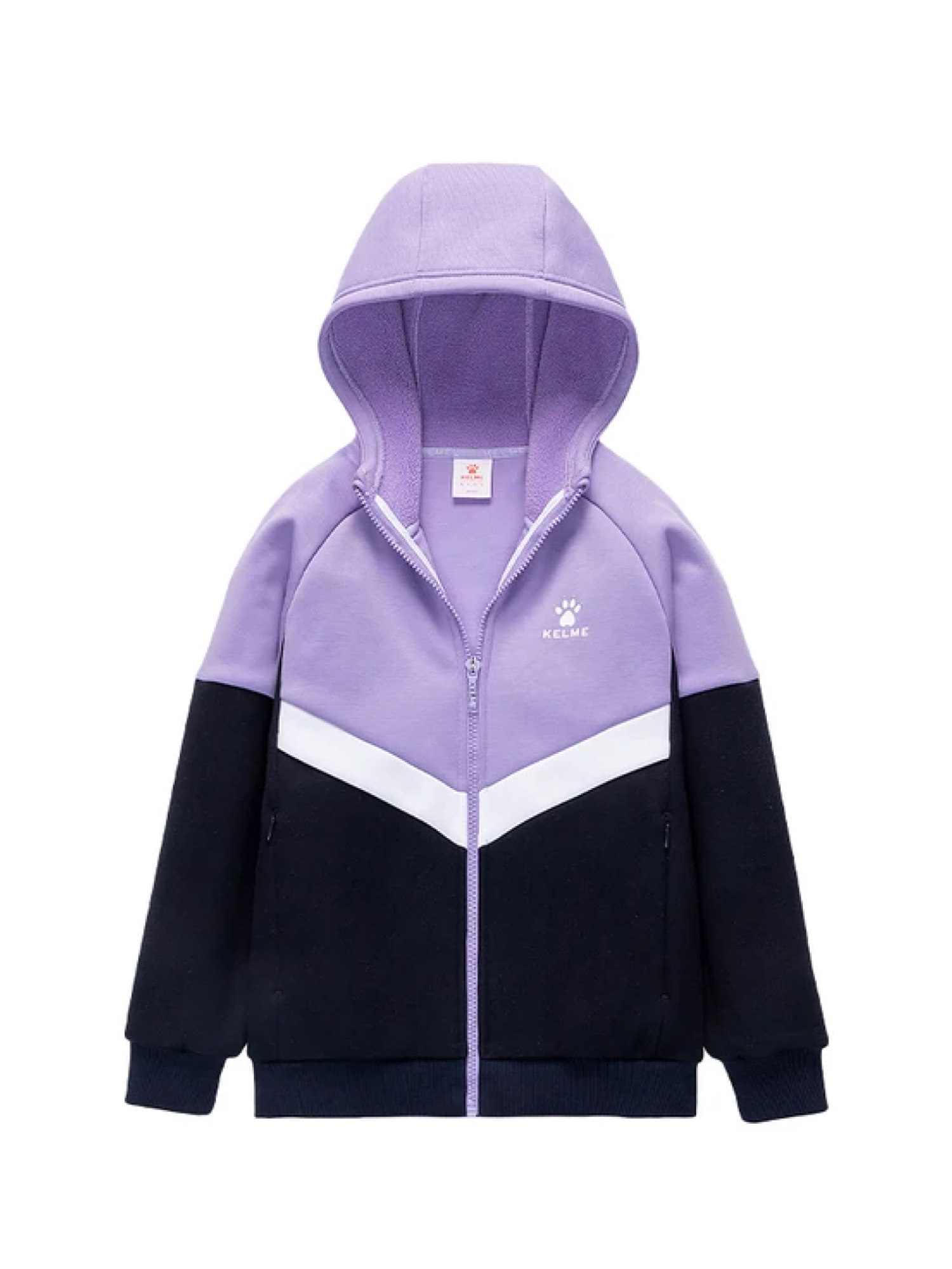 Худи с капюшоном KELME Round Neck Sweater Dark Blue