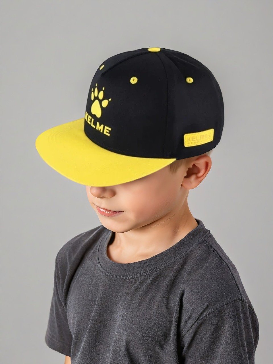 Бейсболка KELME Cap (Black/Yellow)