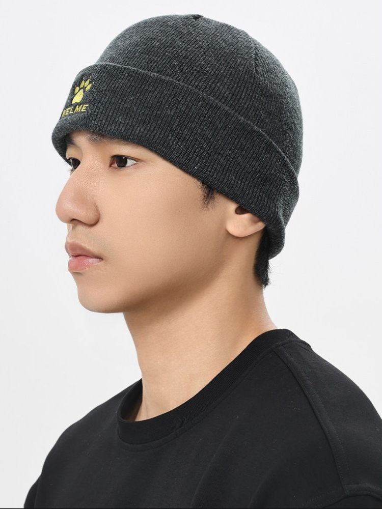 Шапка KELME Kalmei Outdoor Knitted Sports Hat Dark Grey