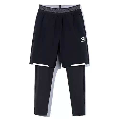 Детские брюки KELME Boys Fake Two Quick-Drying Pants Black