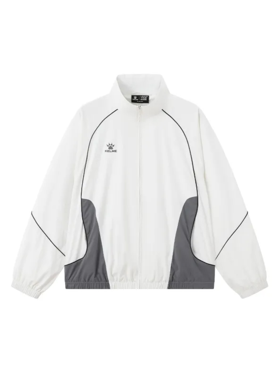 Ветровка KELME Stand-up Collar Woven Coat White