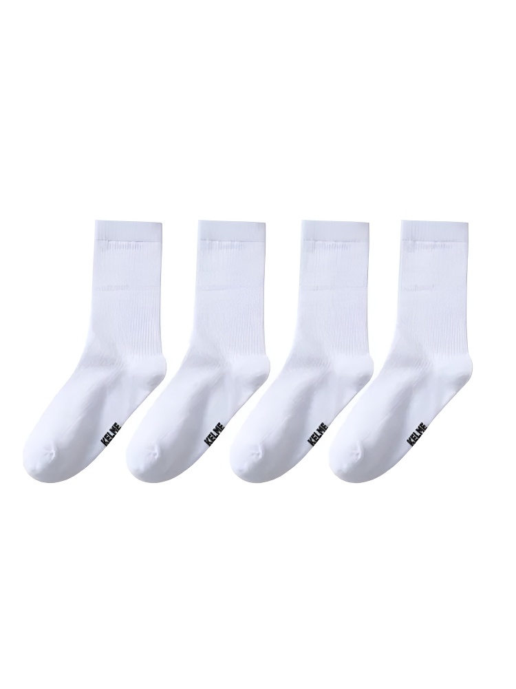 Носки (4 пары) KELME Casual Socks (Pack Of 4 Pairs) White