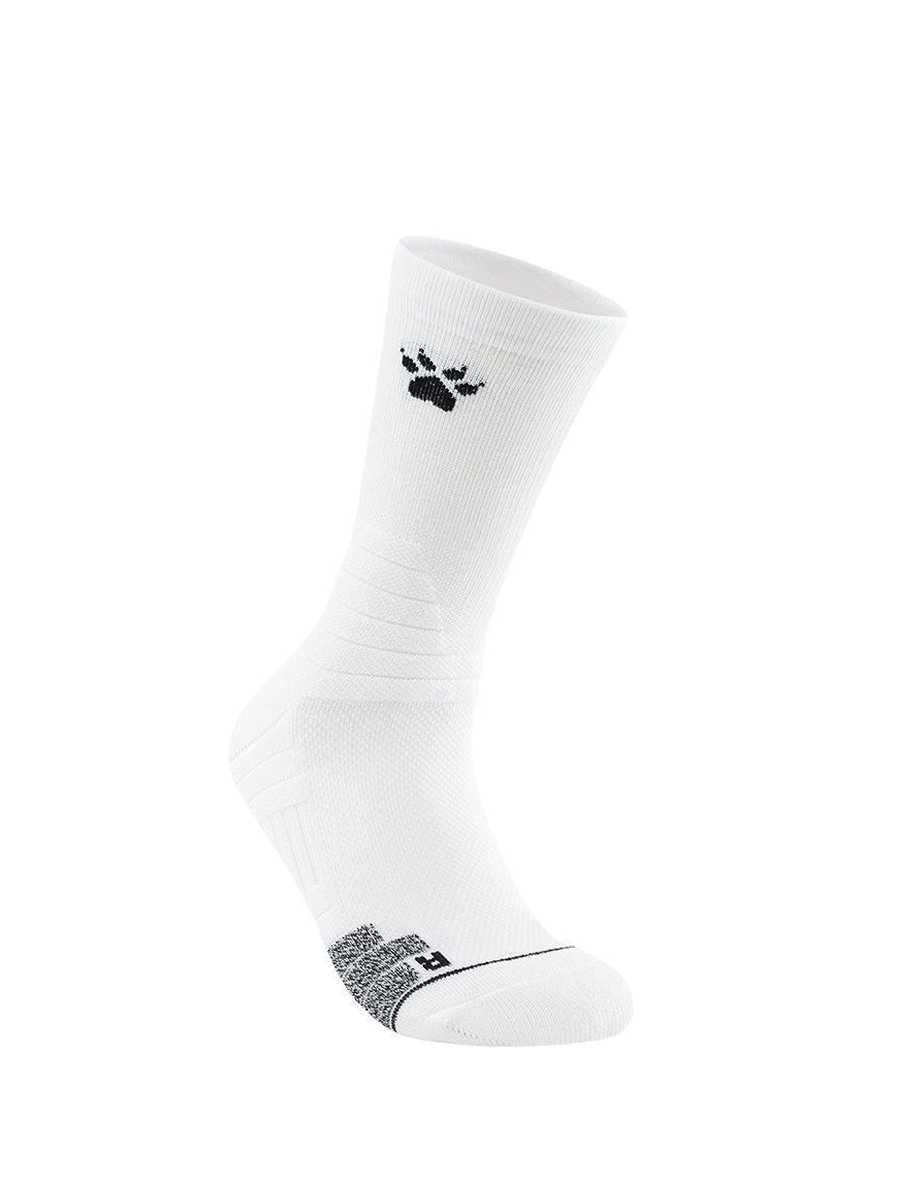 Спортивные носки KELME Long Sports Socks (White/Black)