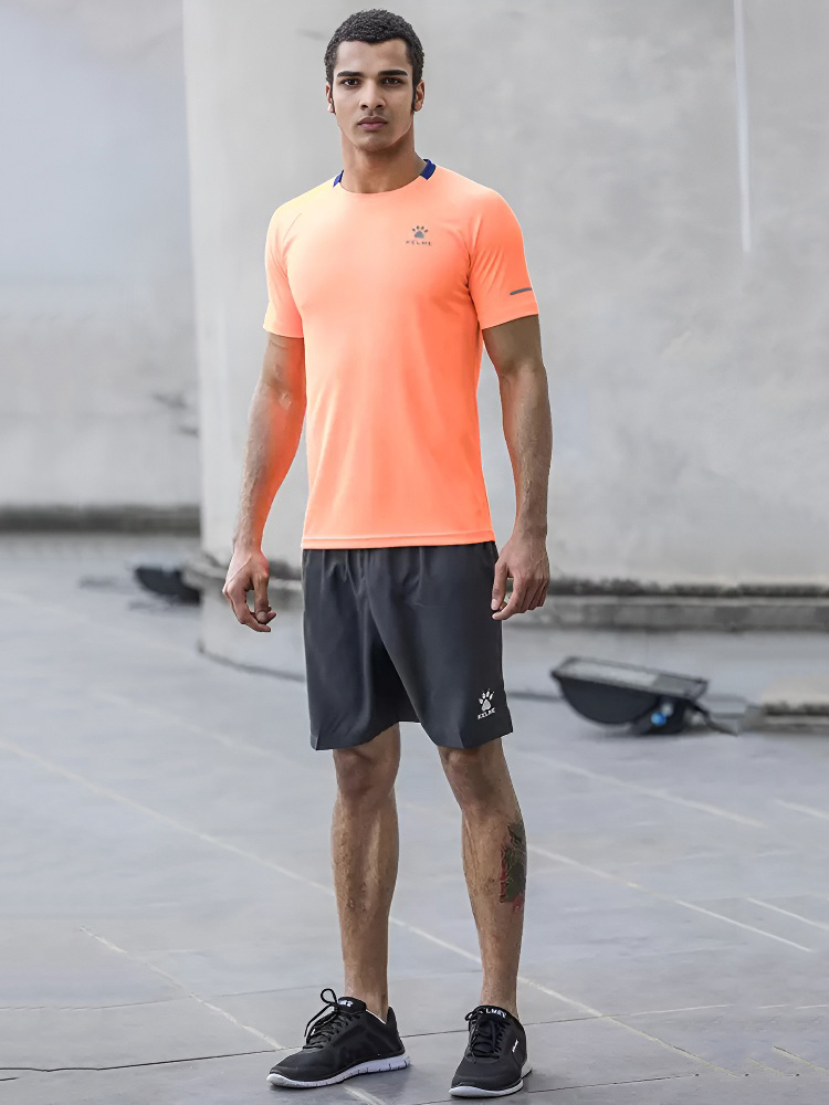 Футболка KELME Men's Running T-Shirt (E-Commerce Special) Orange