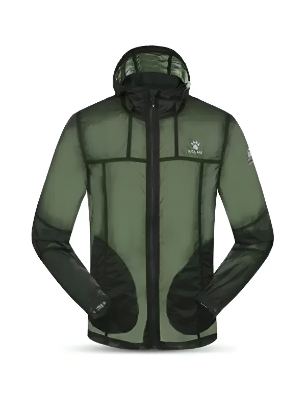 Ветровка KELME Men's Skin Trench Coat Dark Green