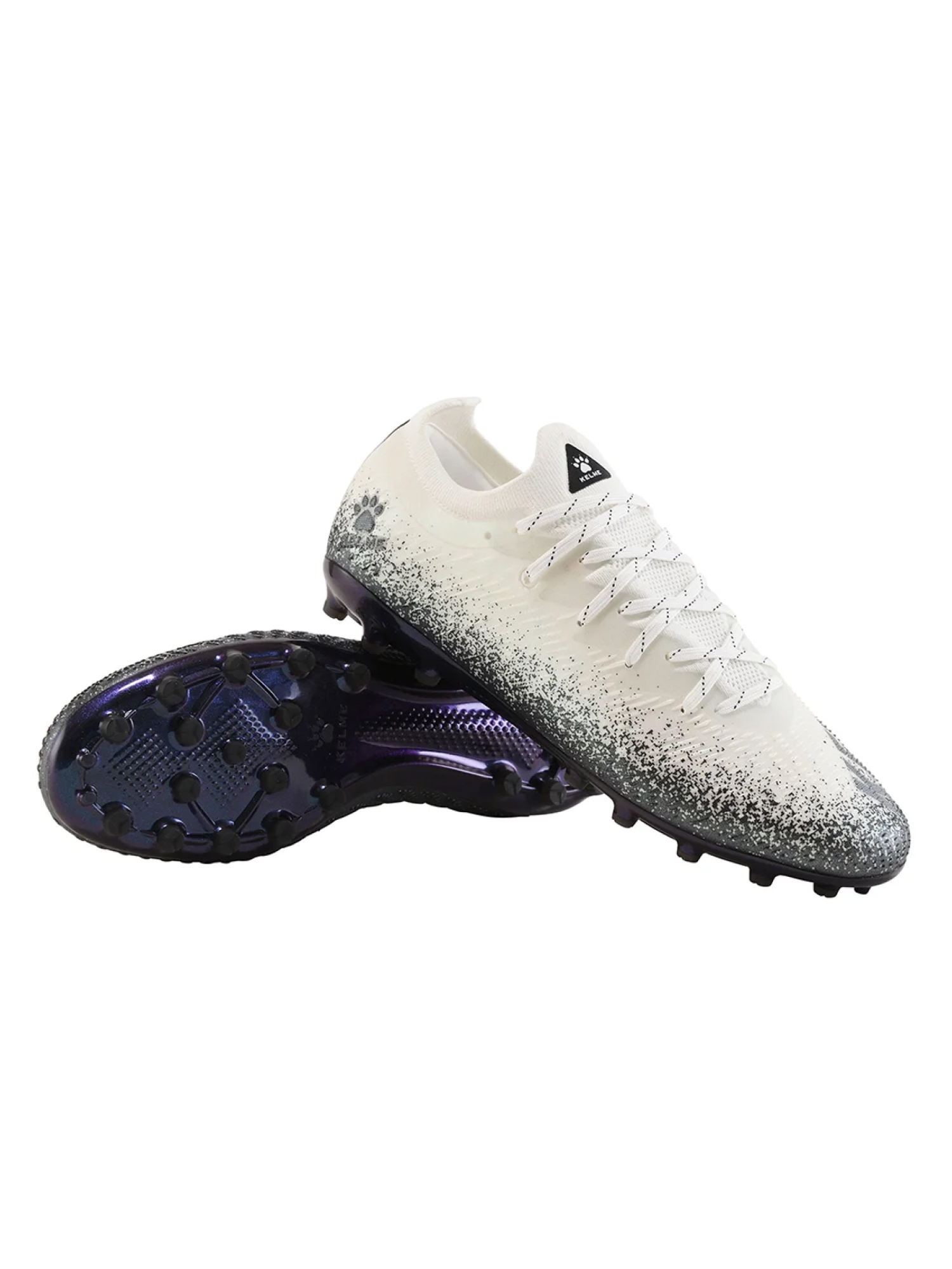 Детские футбольные бутсы KELME Children's Soccer Shoes (MG) White