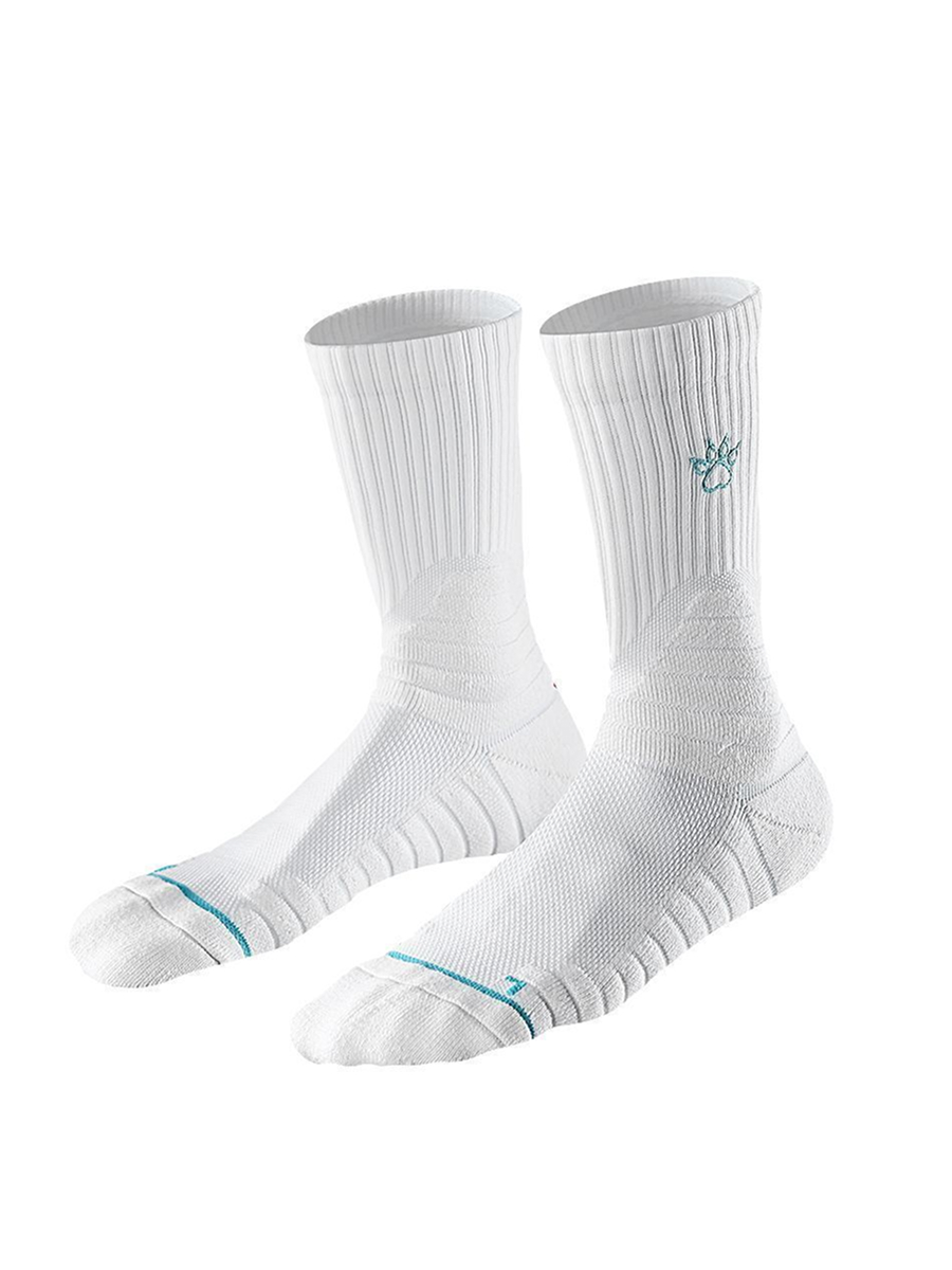 Носки KELME Long Sports Socks (White/Green)