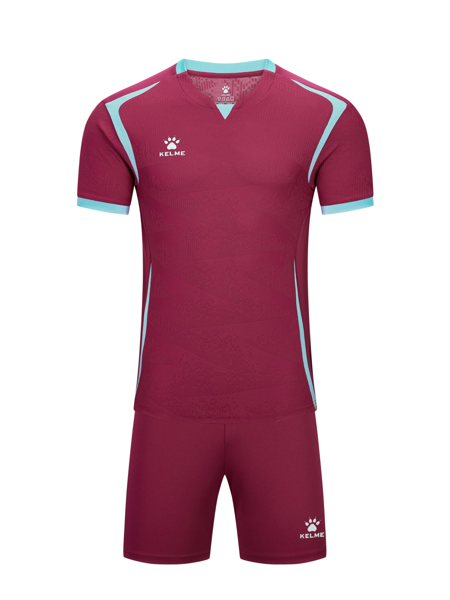 Футбольная форма KELME Football Suit Burgundy
