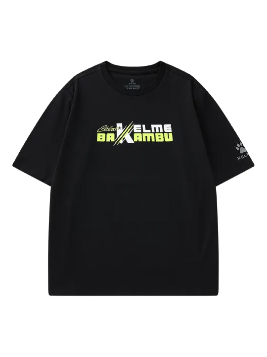 Футболка KELME Crew Neck T-shirt Black