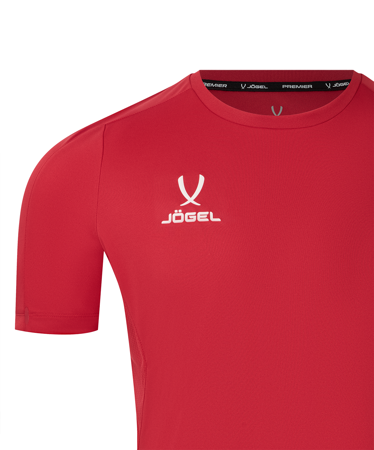 Футболка тренировочная JOGEL PREMIER PerFormDRY Training Poly Tee, красный, размер L