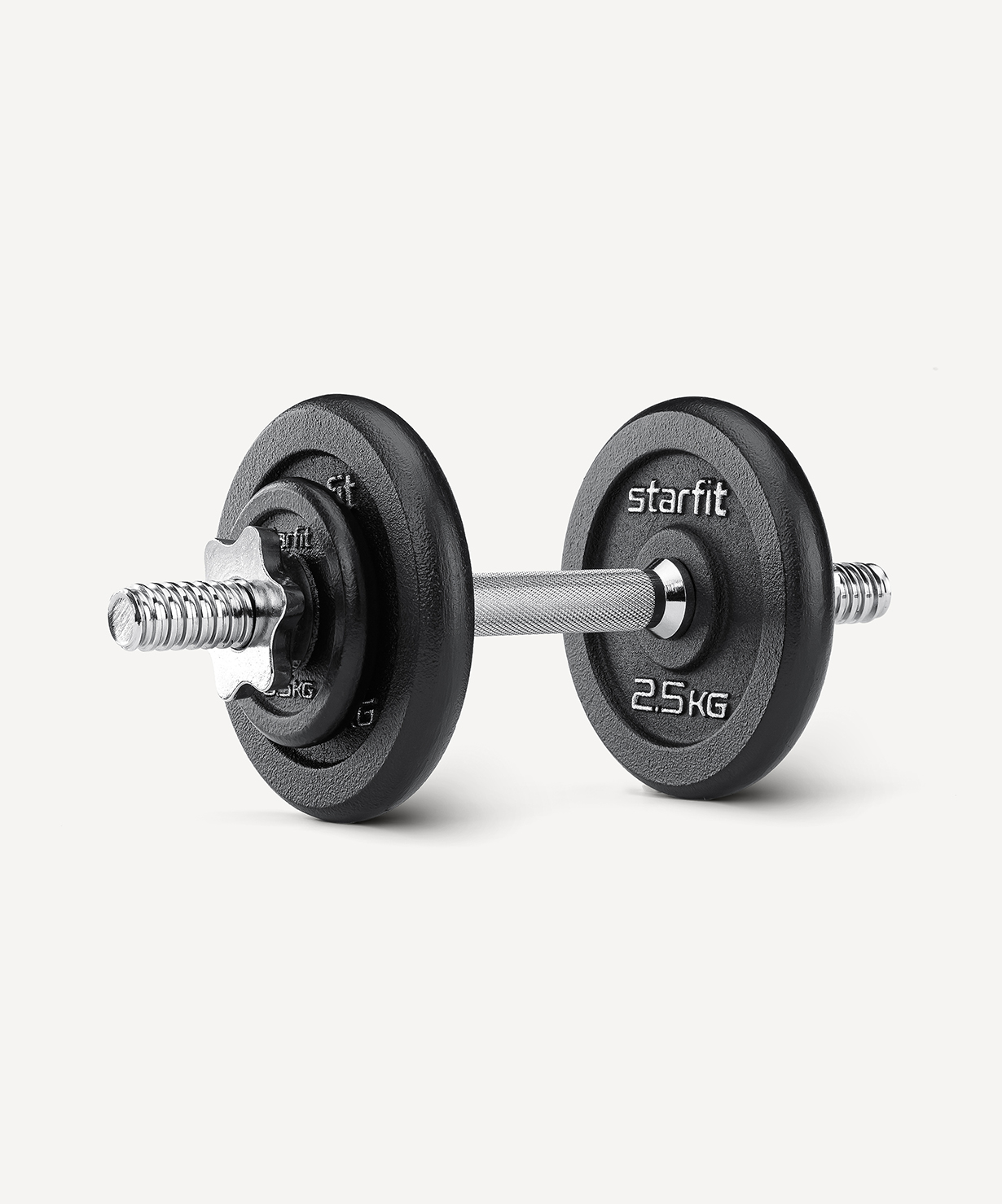 Гантель разборная чугунная в коробке STARFIT DB-715, 7 кг