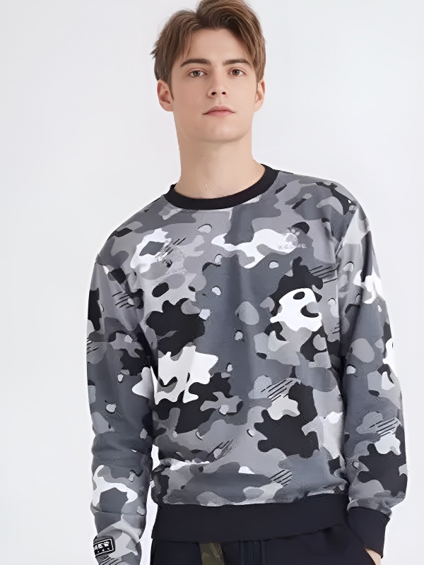 Свитшот KELME Men's Round Neck Sweater Grey