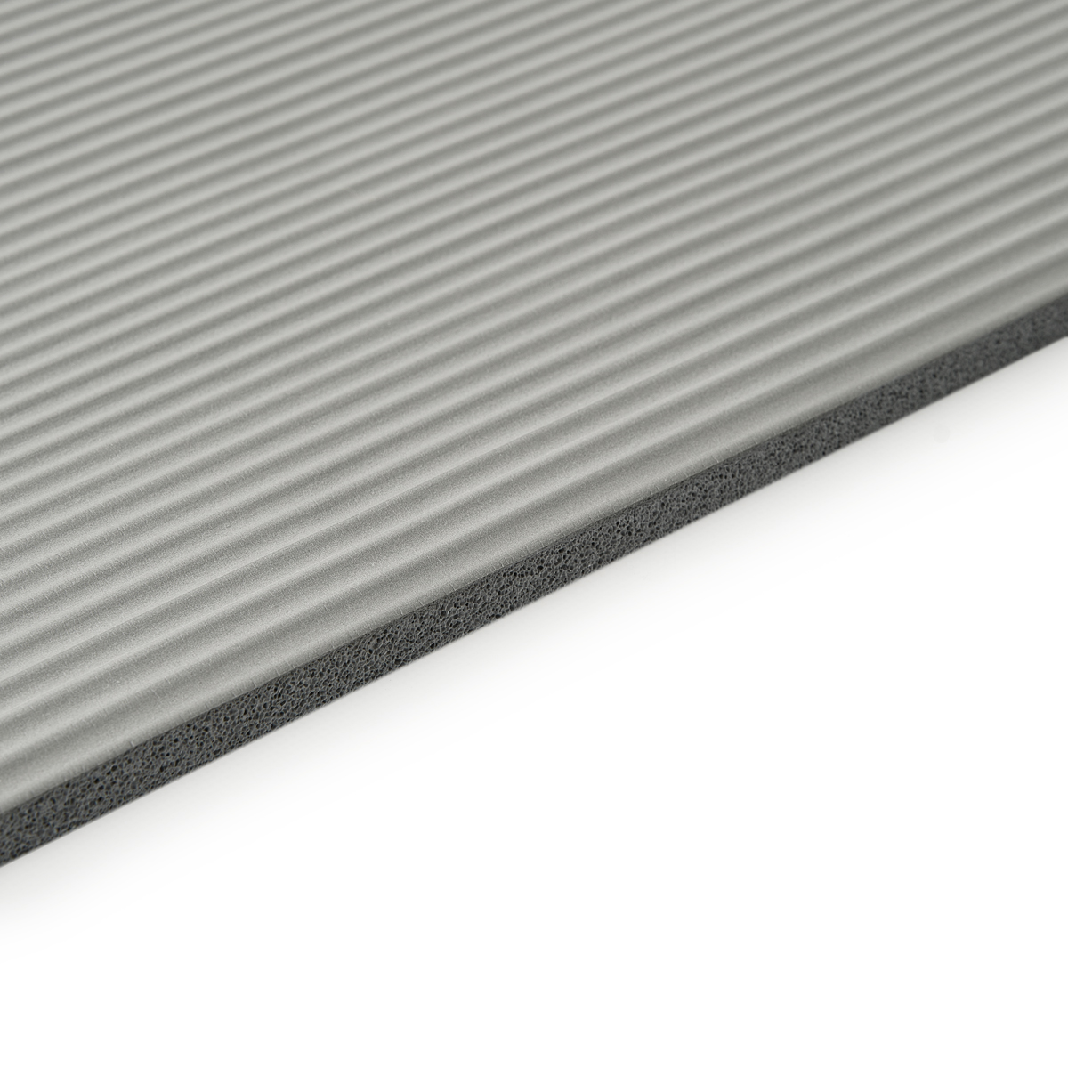 Коврик для йоги TORRES SOFT, YL10108, NBR(синт.каучук), толщина 0,8 см, серый