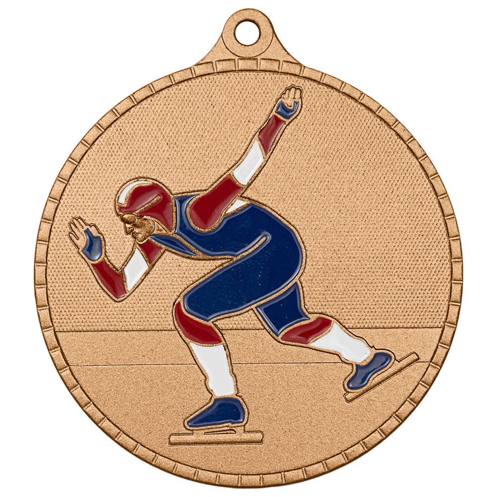 Медаль MZP 633-55/B конькобежный спорт (D-55мм, s-2 мм)