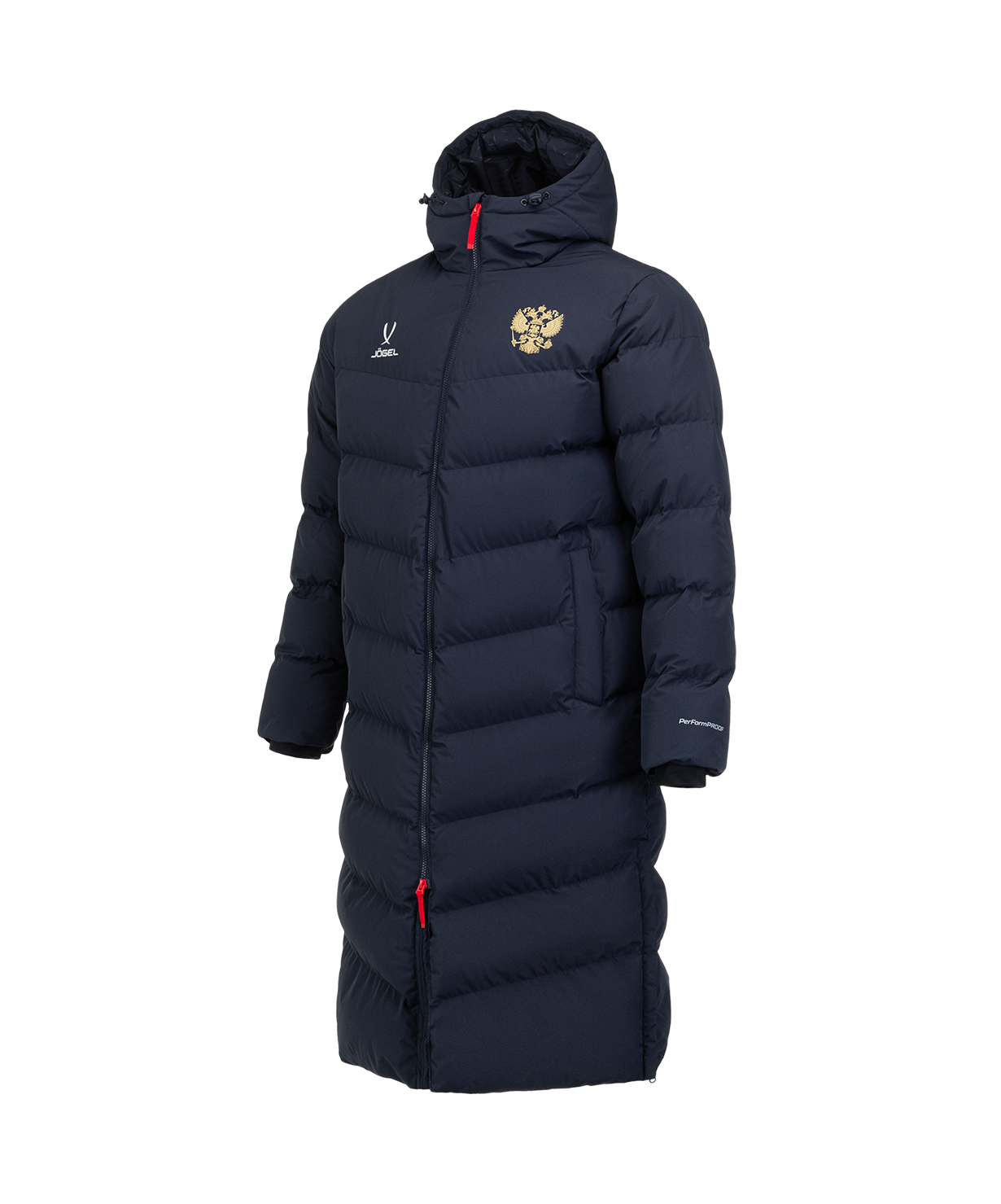 Пальто утепленное JOGEL NATIONAL PerFormPROOF Padded Coat, темно-синий