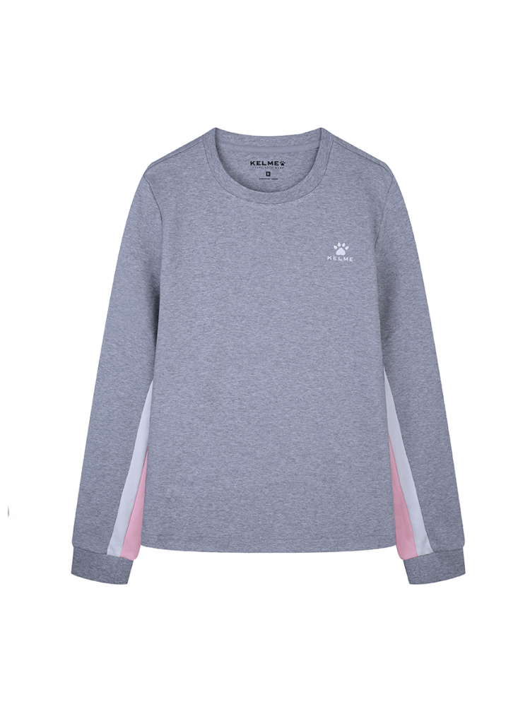 Свитшот KELME Women's Round Neck Sweater Grey