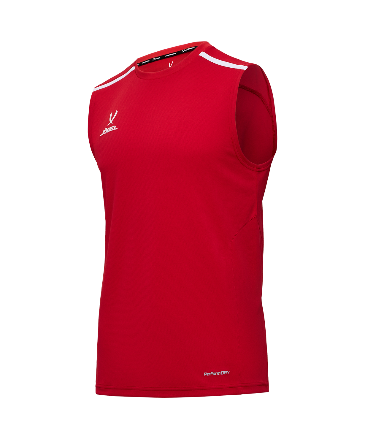 Майка тренировочная JOGEL DIVISION PerFormDRY Training Sleeveless, красный
