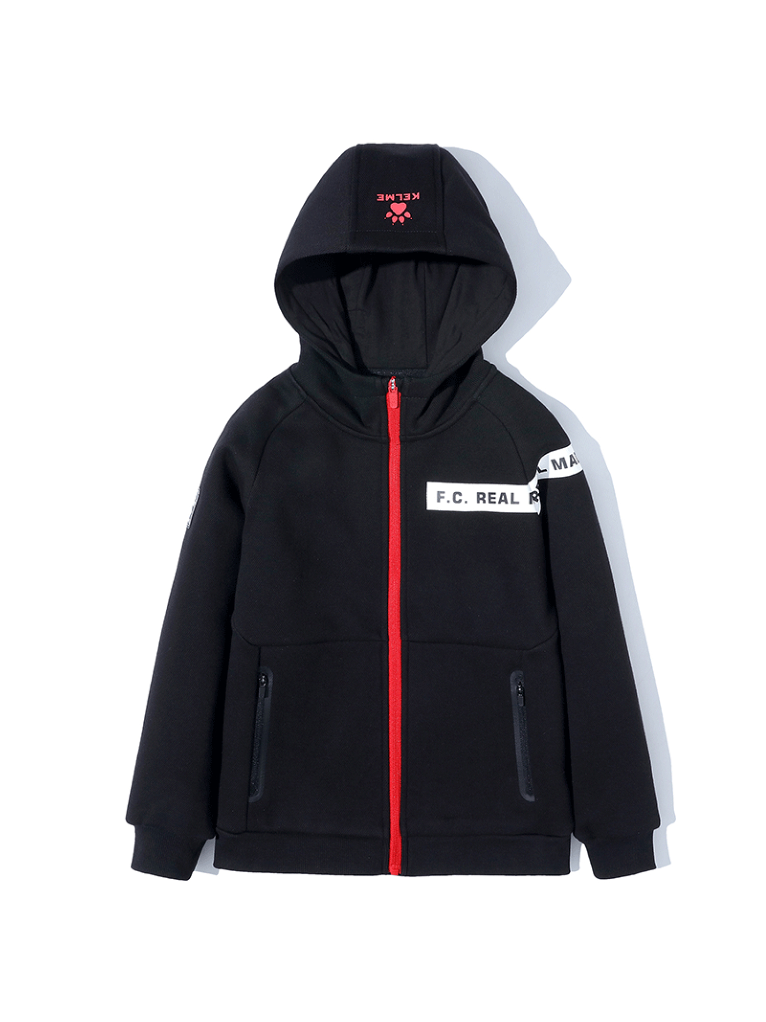Детская толстовка KELME Boys Cardigan Sweater Black