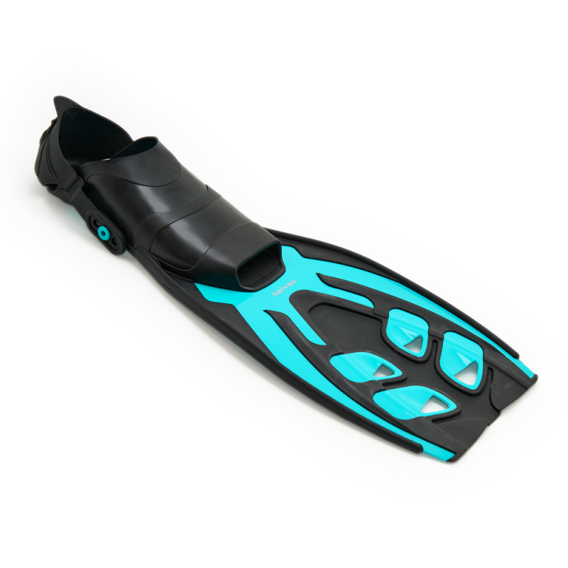 Ласты для плав. Salvas Tonic Dive, BA190SMQQSTS,TPR и Technoflex, р.S/M, бирюзовый