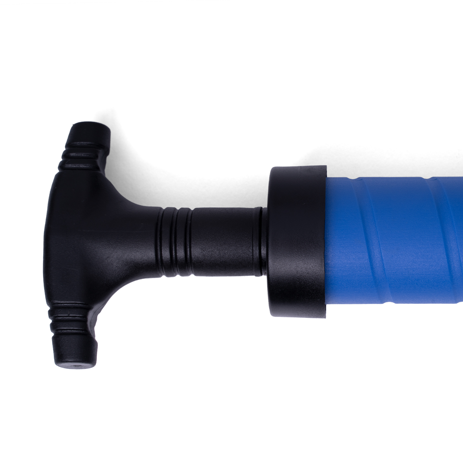 Насос TORRES двойного действия, SS1018, 30 см., пластик, гибкий шланг, игла (7 мм), синий