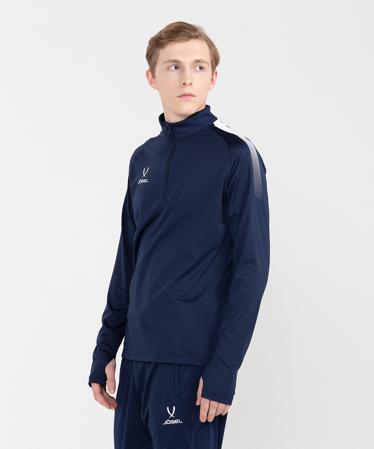 Джемпер тренировочный JOGEL CAMP Training Top 1/4 Zip, темно-синий, размер L