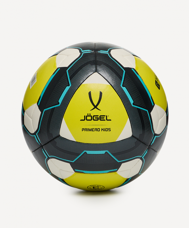 Мяч футбольный JOGEL Primero Kids №3, желтый, размер 3