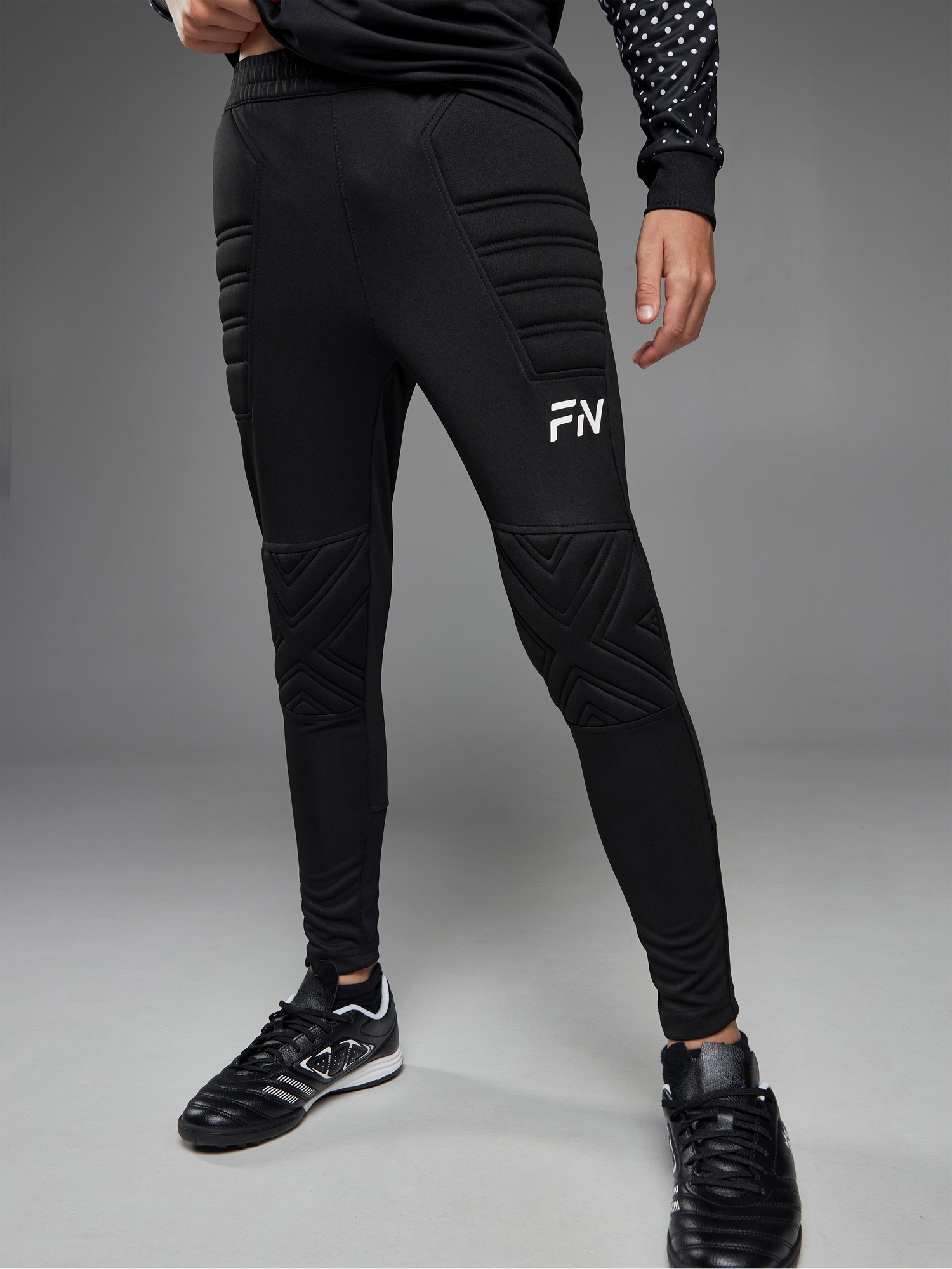 Детские вратарские брюки FN Goalkeeper Pants Kid Black