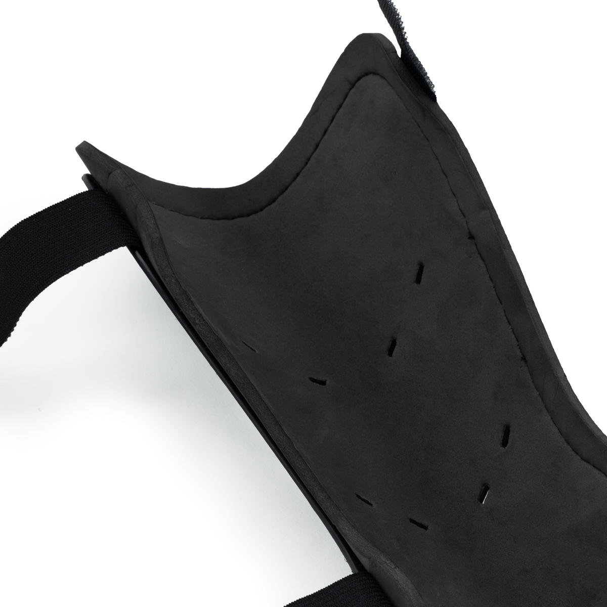 Щитки футбольные TORRES Training , FS2306S, р. S, без голеностопа, две заст. на лип, черно-салатовый