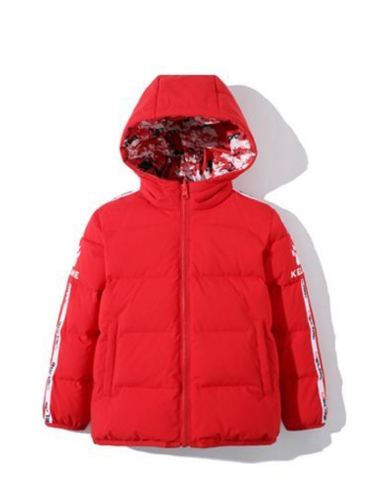 Детский пуховик KELME Boys Wear Down Jackets On Both Sides Red