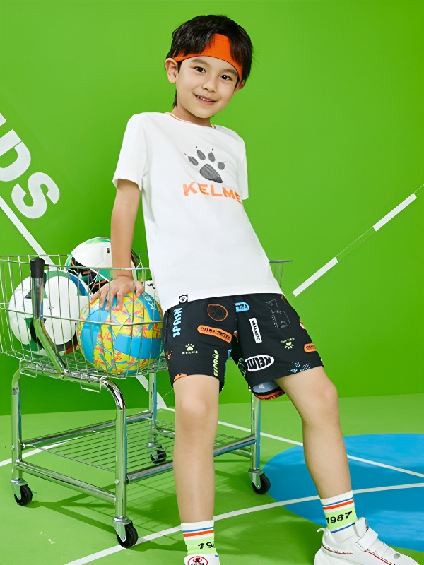 Детская футболка KELME Short Sleeve T-Shirt Kid White