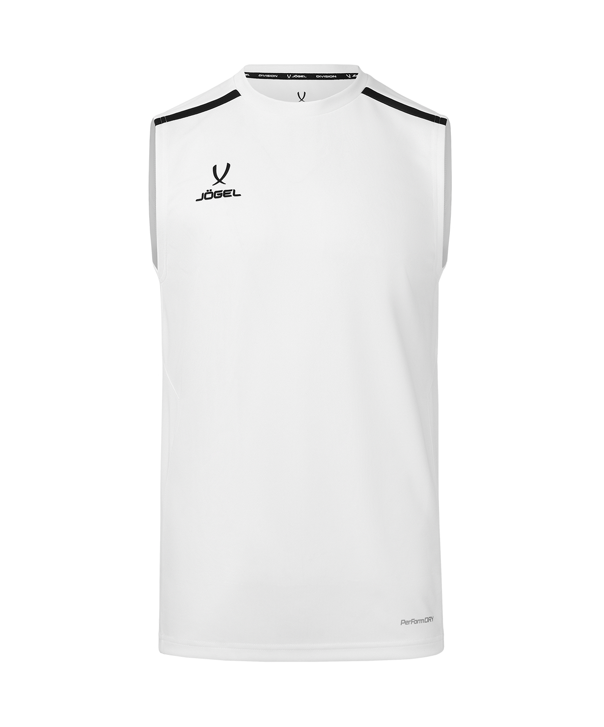 Майка тренировочная JOGEL DIVISION PerFormDRY Training Sleeveless, белый, размер L