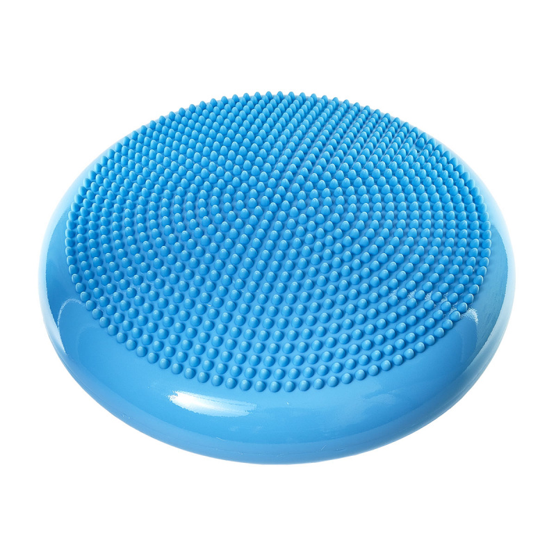 Платформа для пилатеса массажная TORRES, YL0011, PVC, двухсторонняя массаж. поверхность, голуб