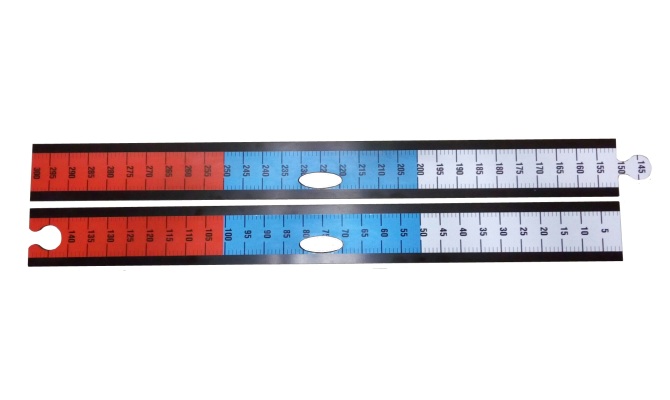 Линейка складная для прыжка с места