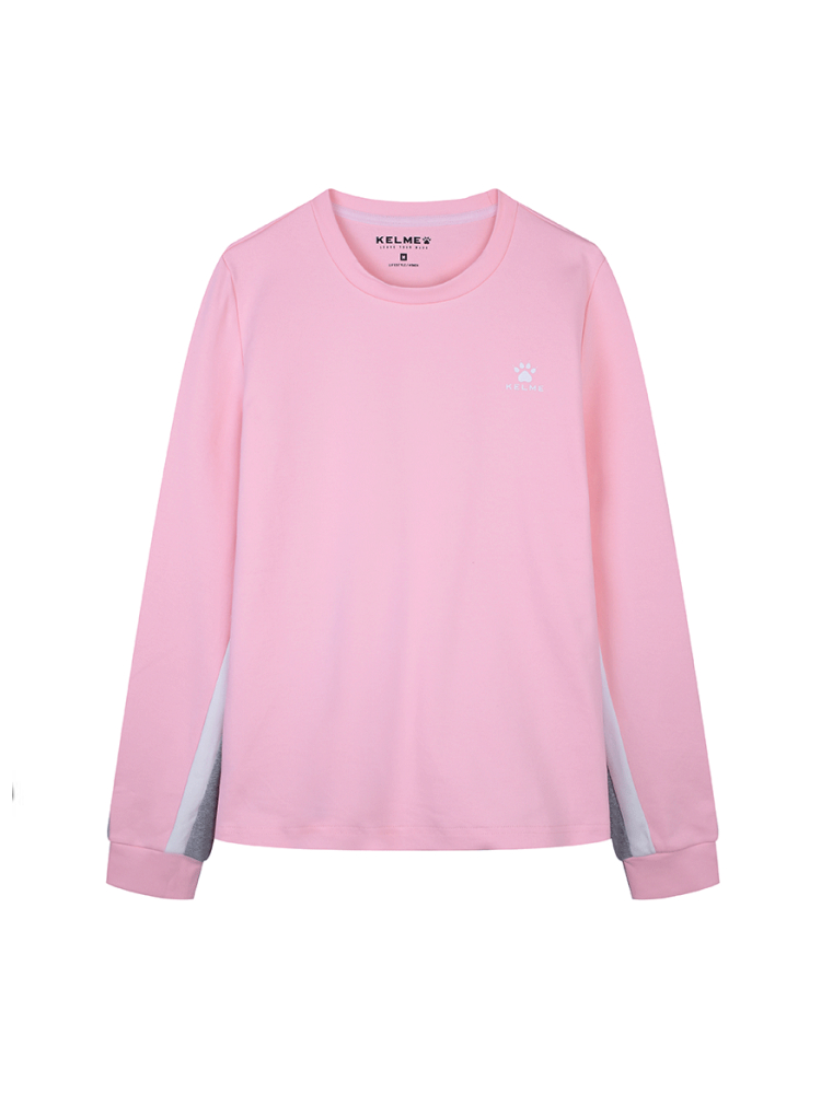 Свитшот KELME Women's Round Neck Sweater Pink