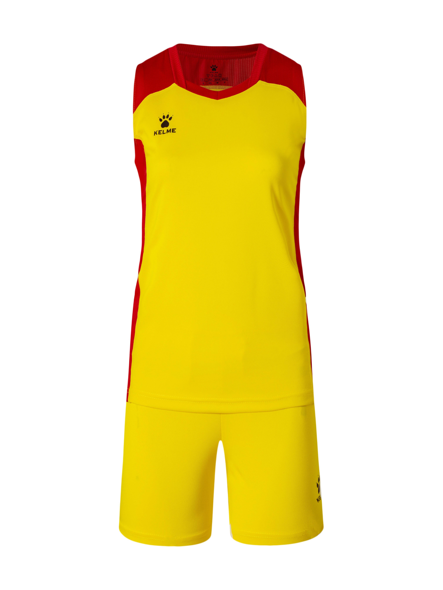 Волейбольная форма KELME Training Suit (Yellow/Red)