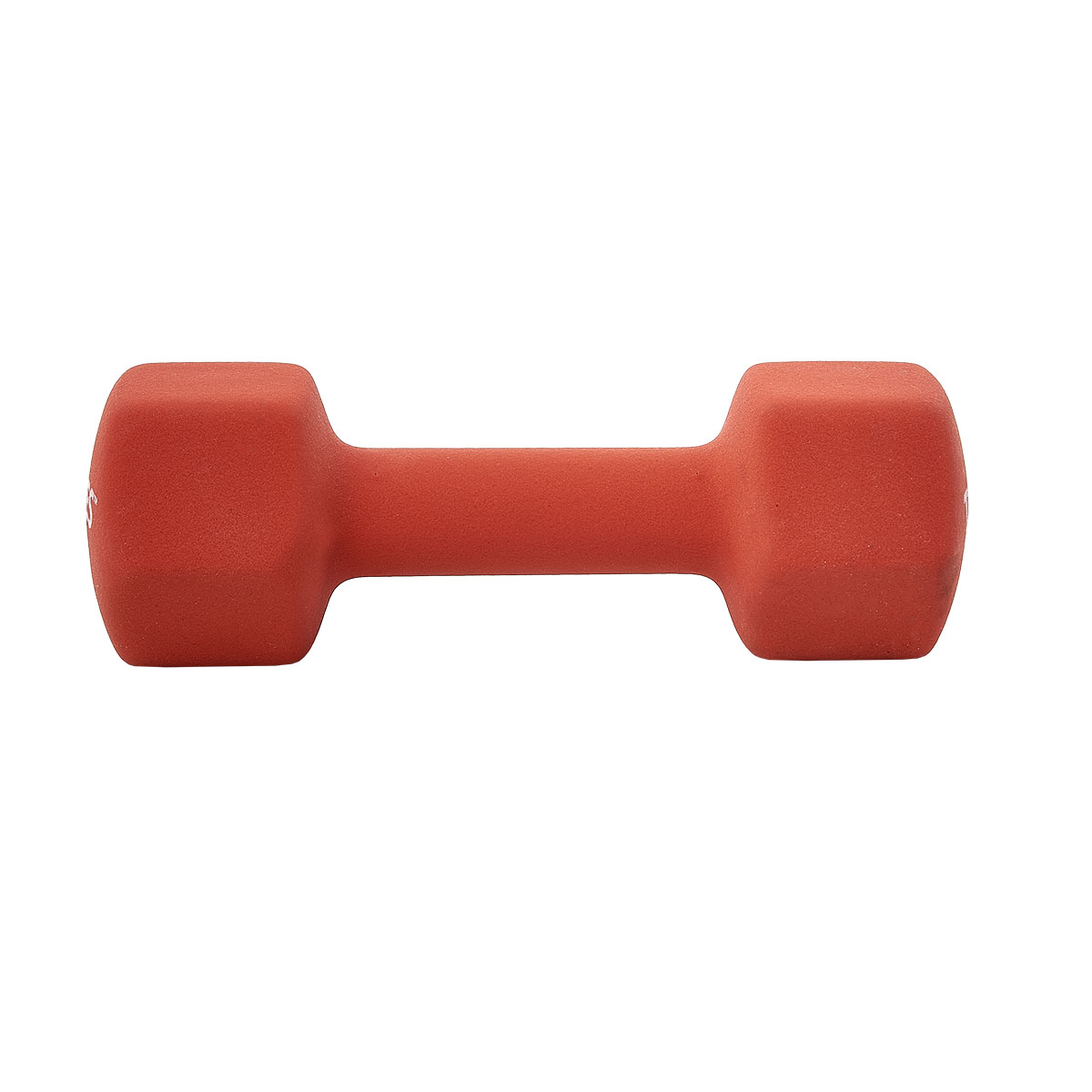 Гантель TORRES 4 кг, PL55014, металл в неопреновой оболочке, форма шестигранник, красный