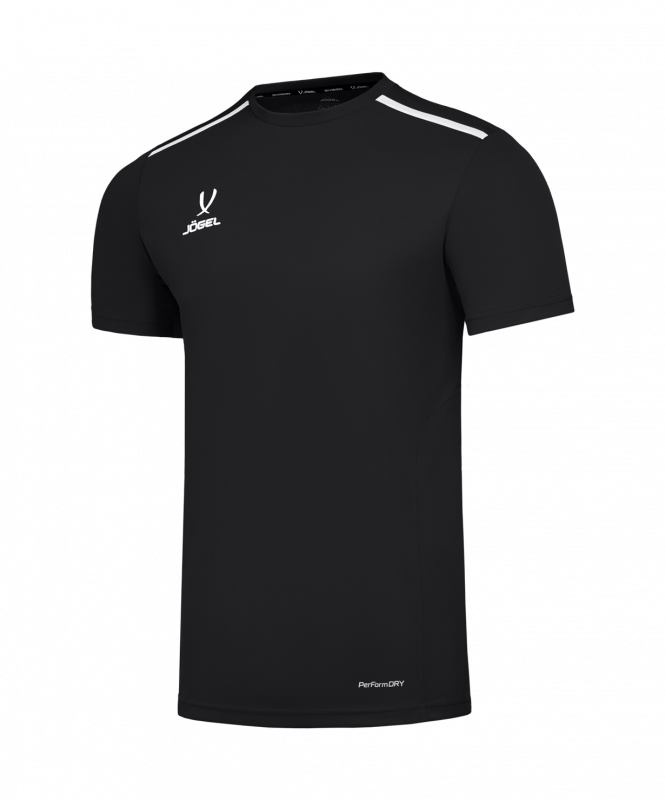 Футболка тренировочная JOGEL DIVISION Training Tee, черный, размер L