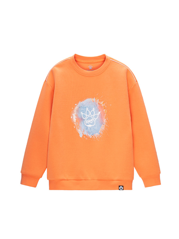 Детский свитшот KELME Round Neck Sweater Orange