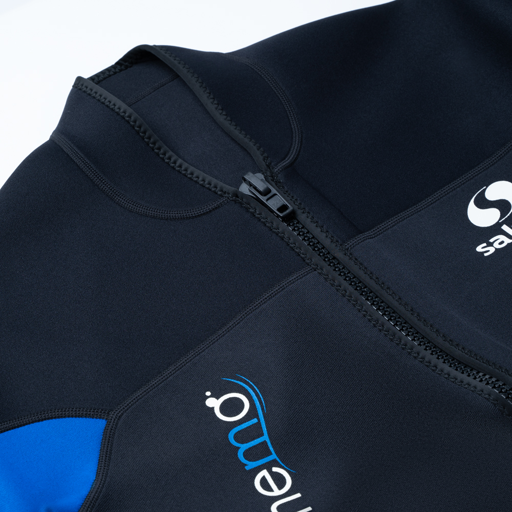 Гидрокостюм для плавания Salvas Shorty Nemo Man, MS0050-XXL, р. XXL, неопрен, чёрно-синий