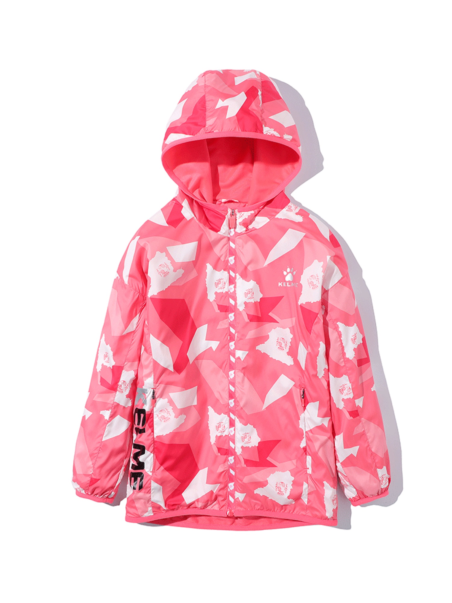 Детская ветровка KELME Girls Windbreaker Pink