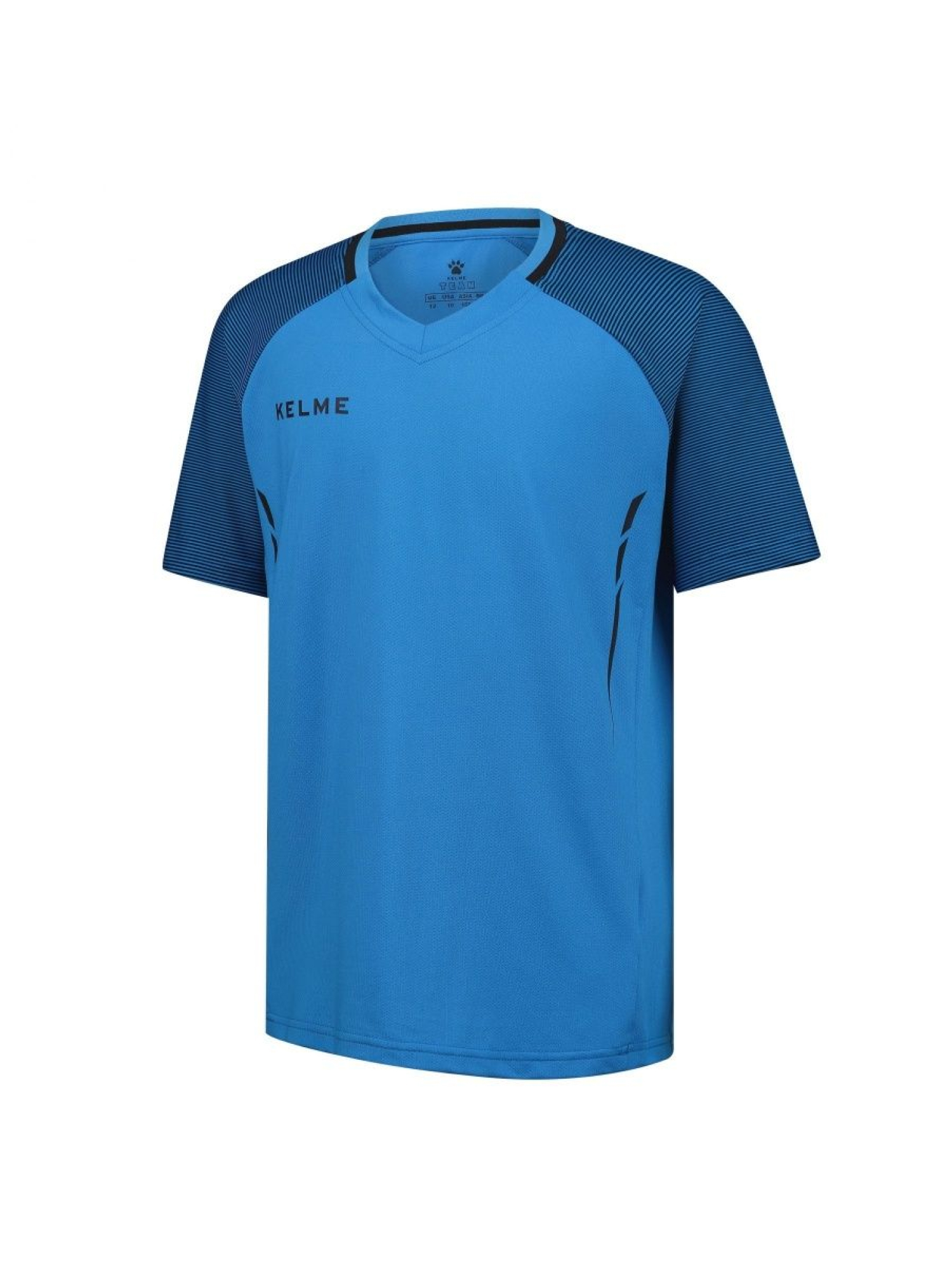 Детская футболка KELME Short Sleeve Football Shirt Kids Light Blue