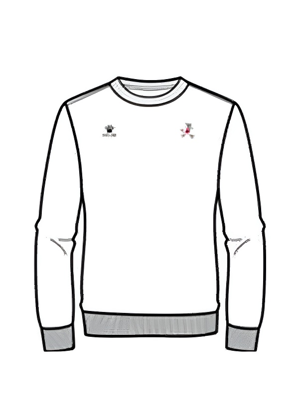 Свитшот KELME Knitted Round Neck Sweater White