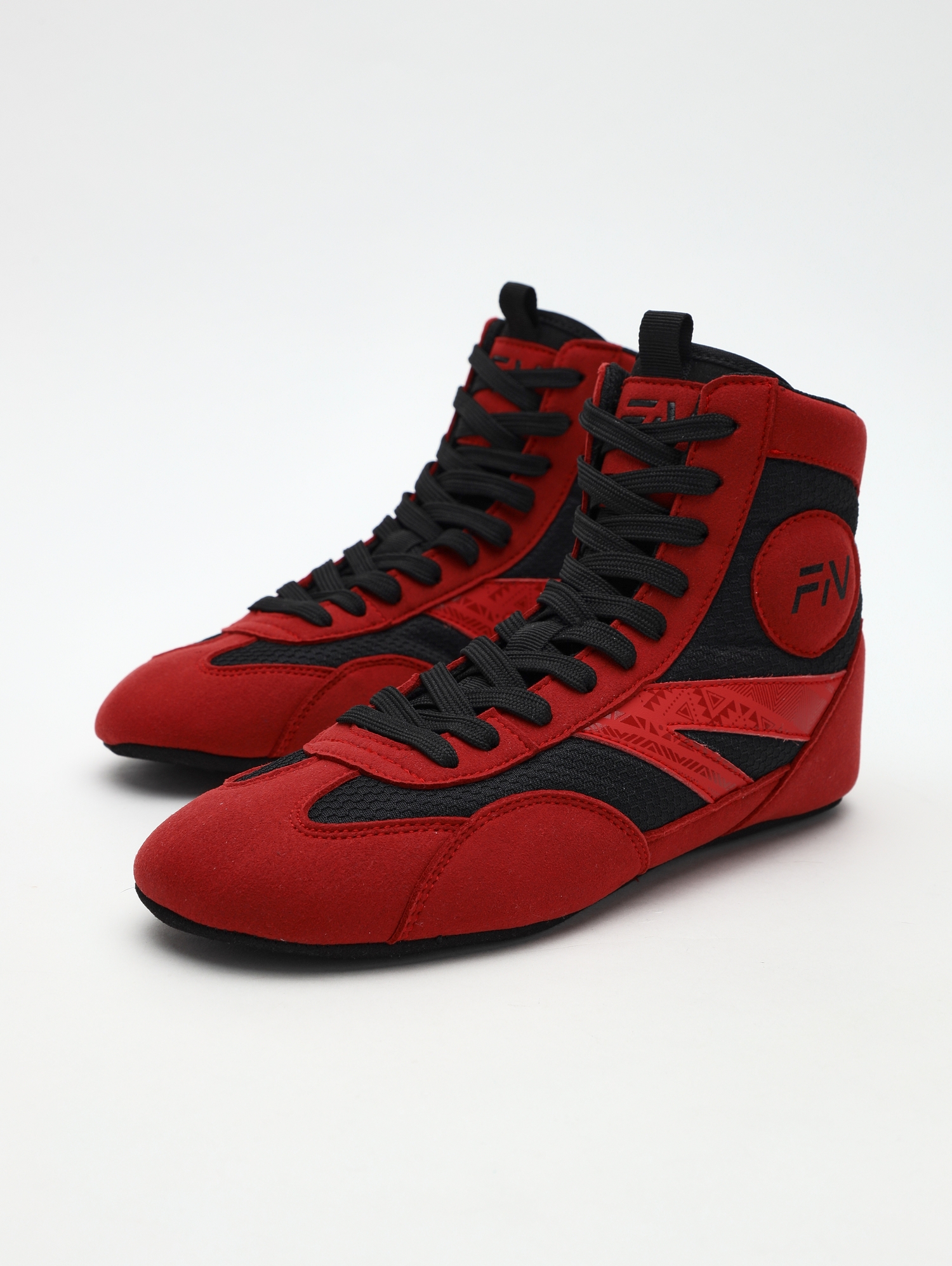 Борцовки для борьбы, самбо FN Sambo Shoes Rash Red